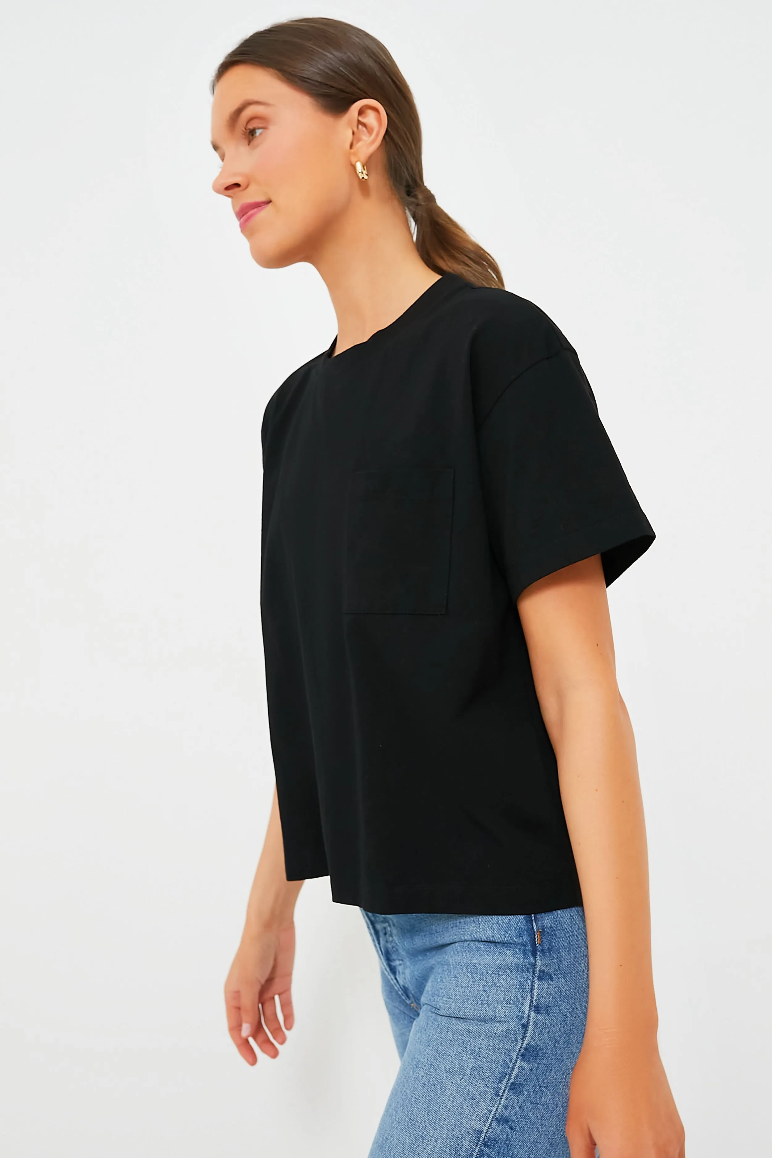 Black Kelley Pocket Tee