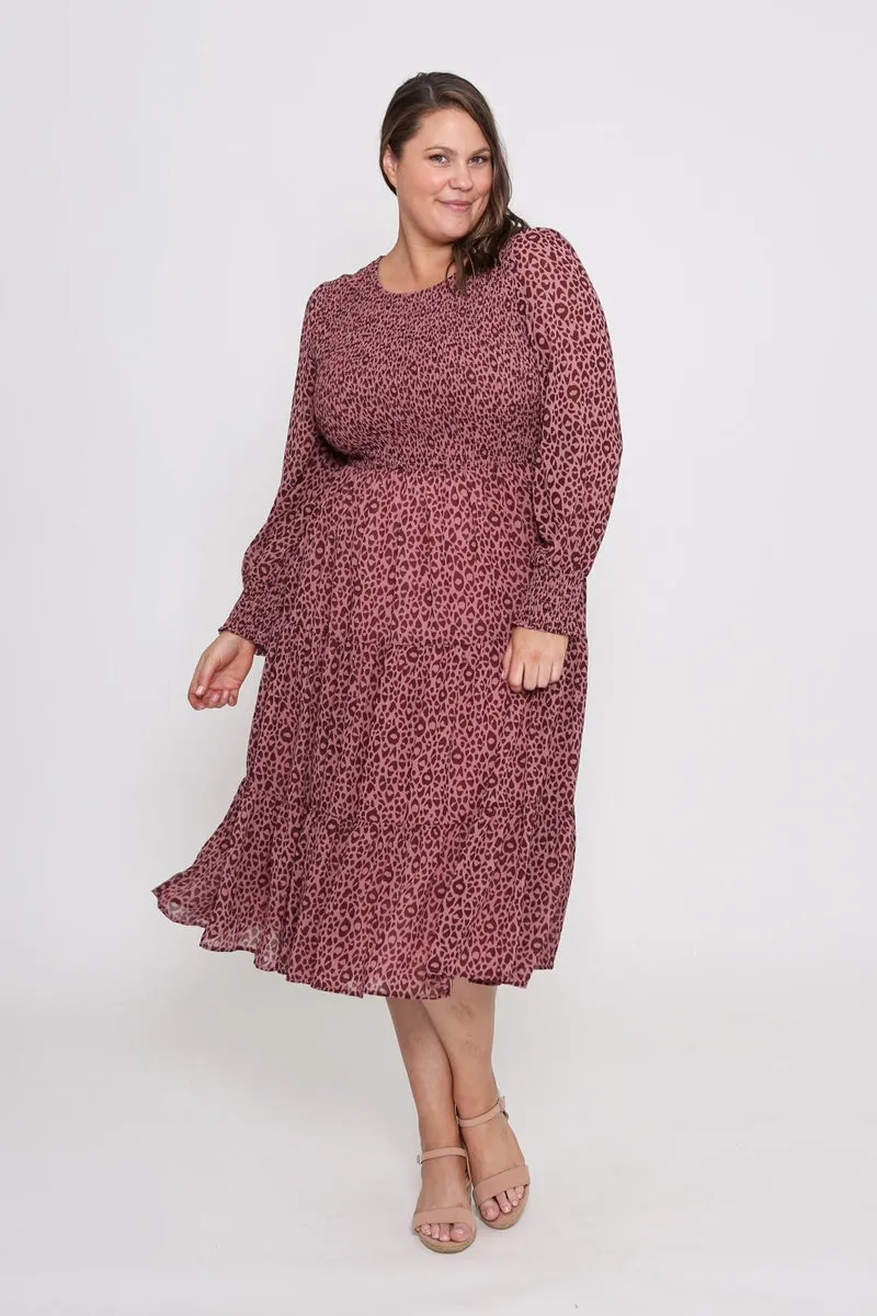 Leoni Curve - Zarel Dress - Leopard