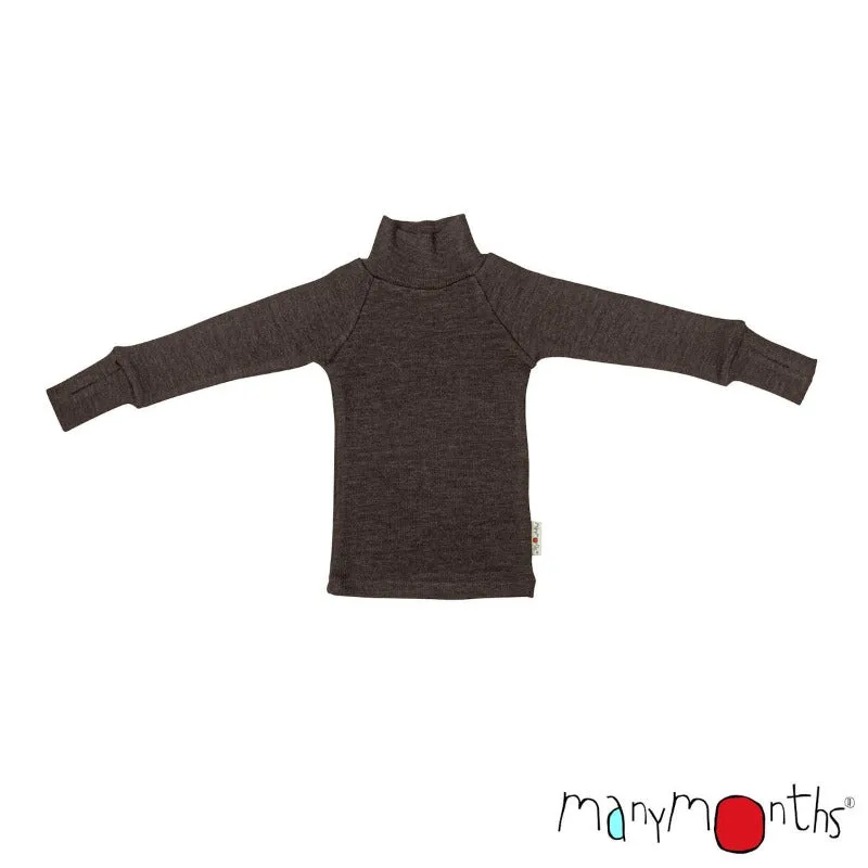 Natural Woollies Unisex Turtleneck Top