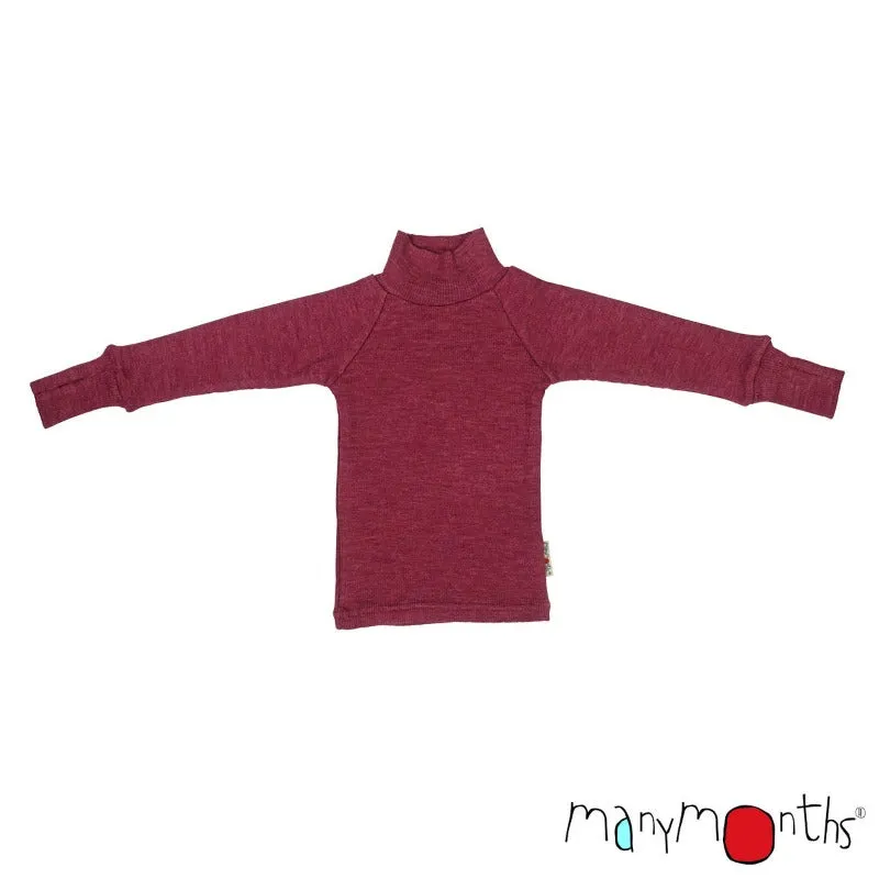 Natural Woollies Unisex Turtleneck Top