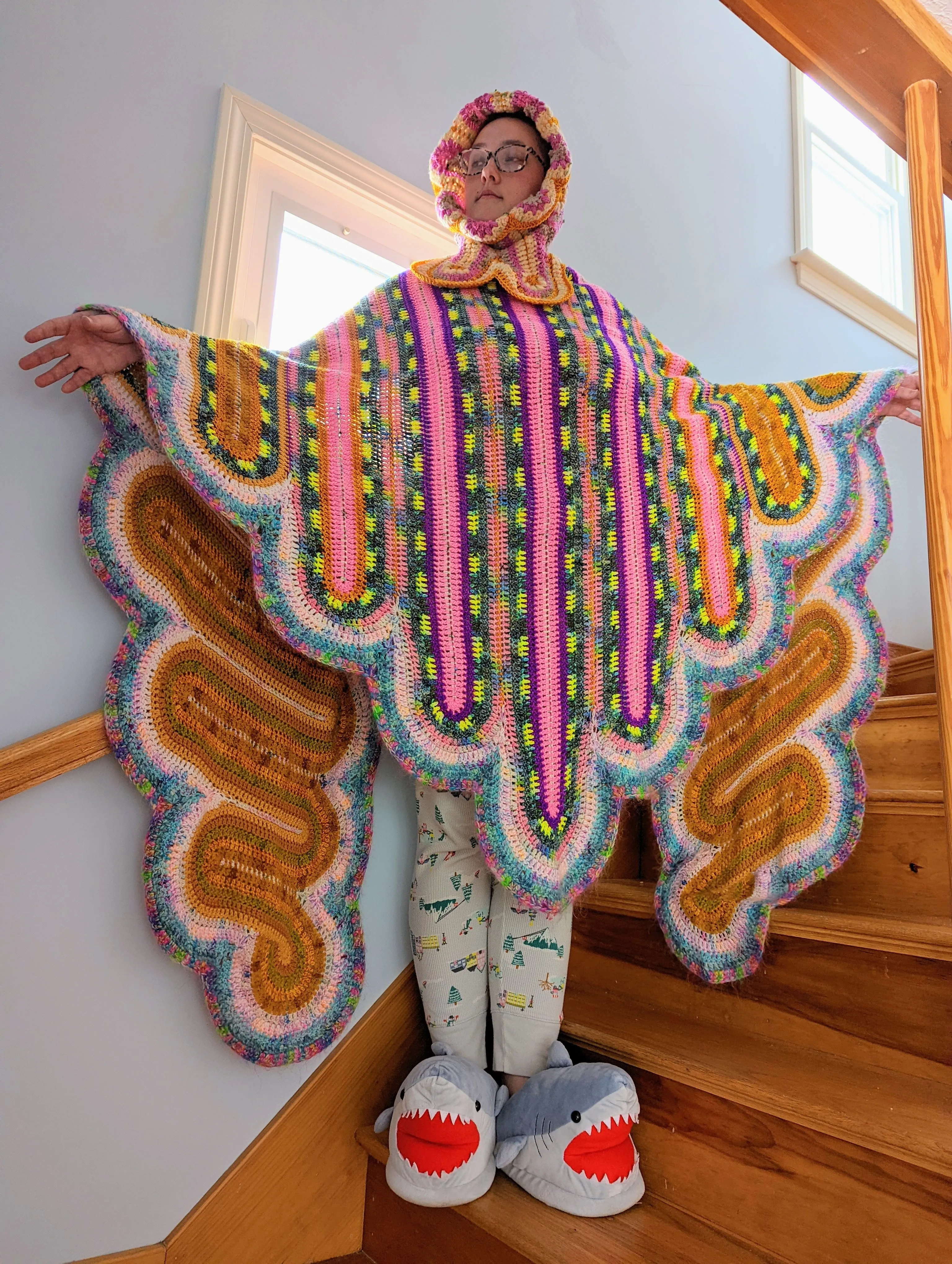 'Ribbon Candy Shawl' Complete E-Book