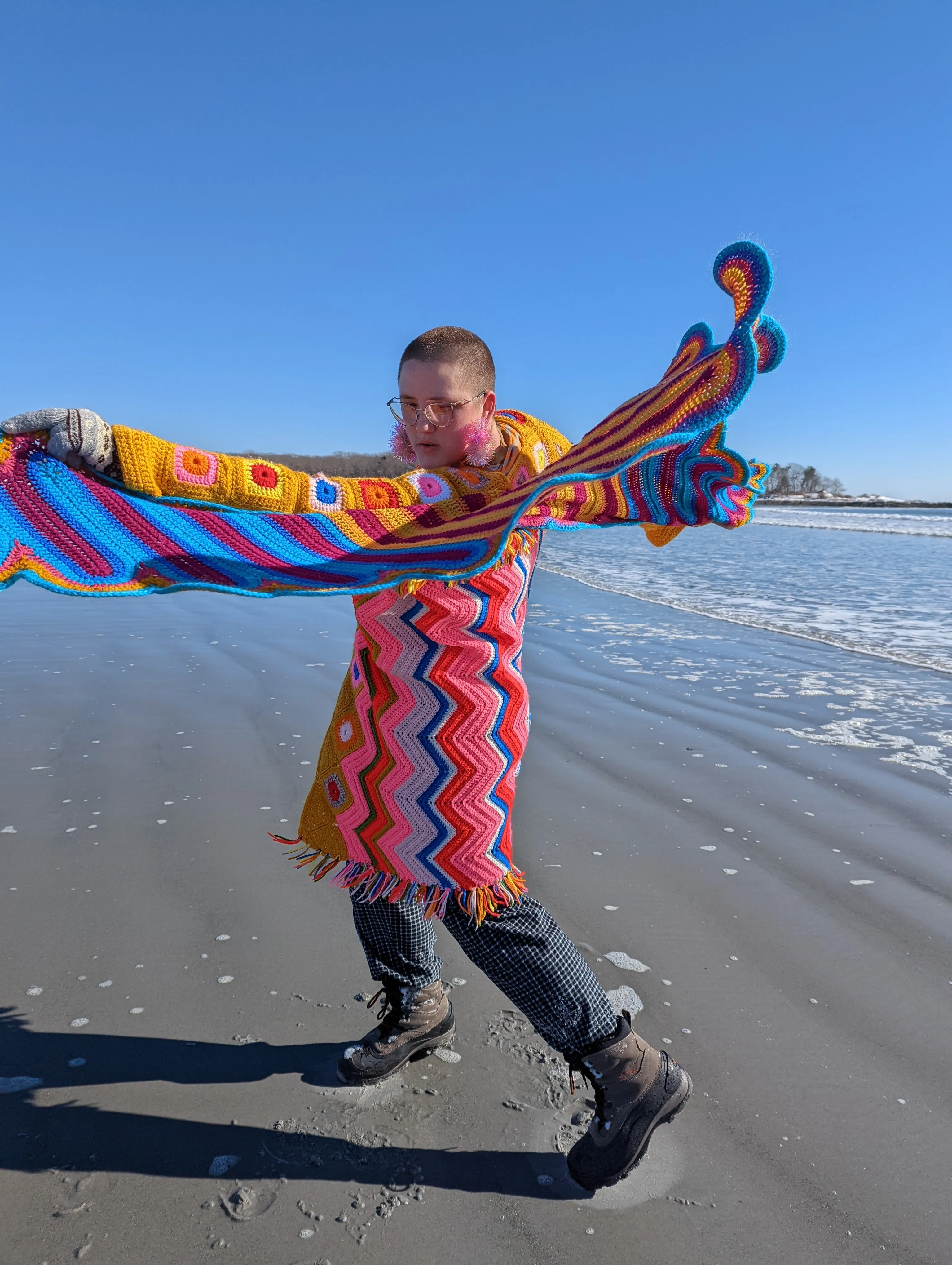 'Ribbon Candy Shawl' Complete E-Book