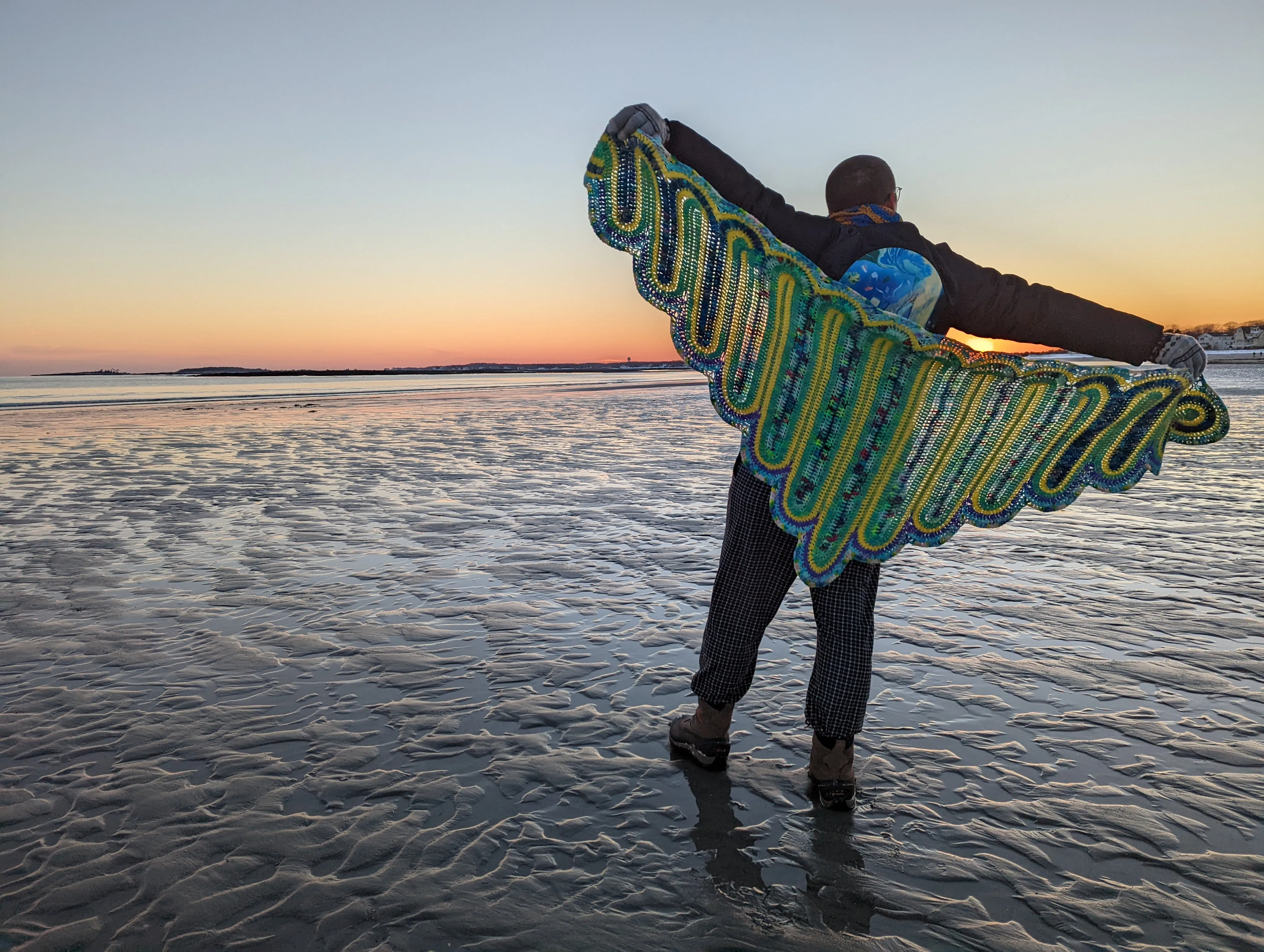 'Ribbon Candy Shawl' Complete E-Book