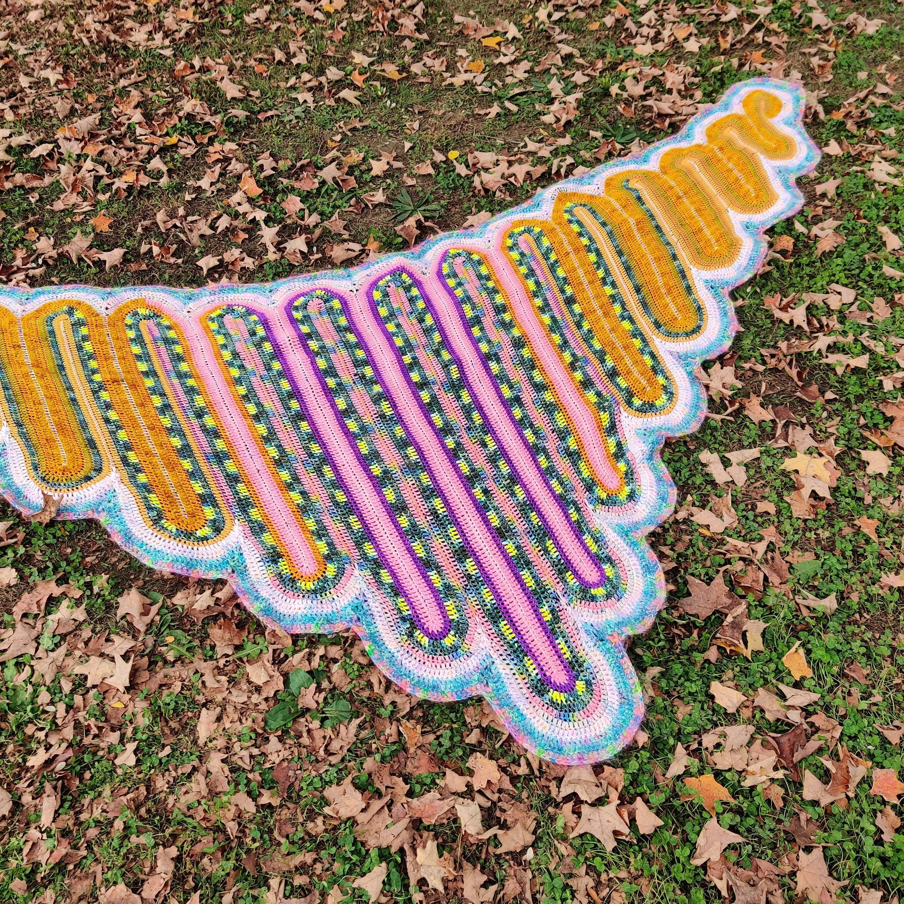 'Ribbon Candy Shawl' Complete E-Book