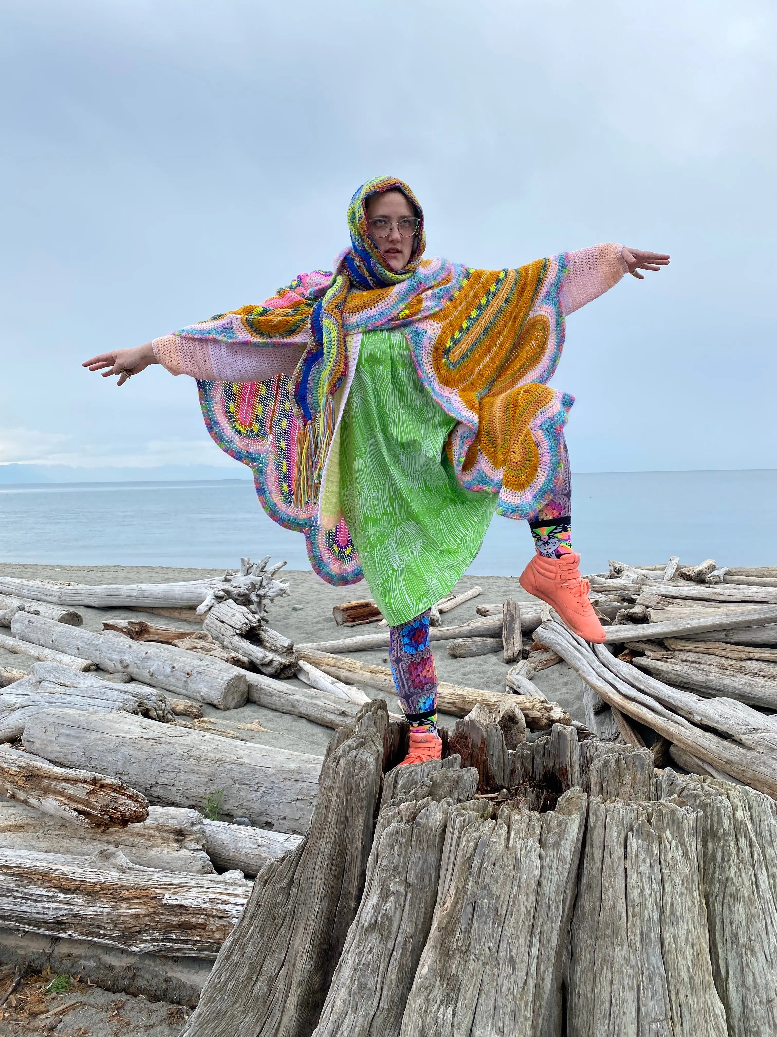 'Ribbon Candy Shawl' Complete E-Book
