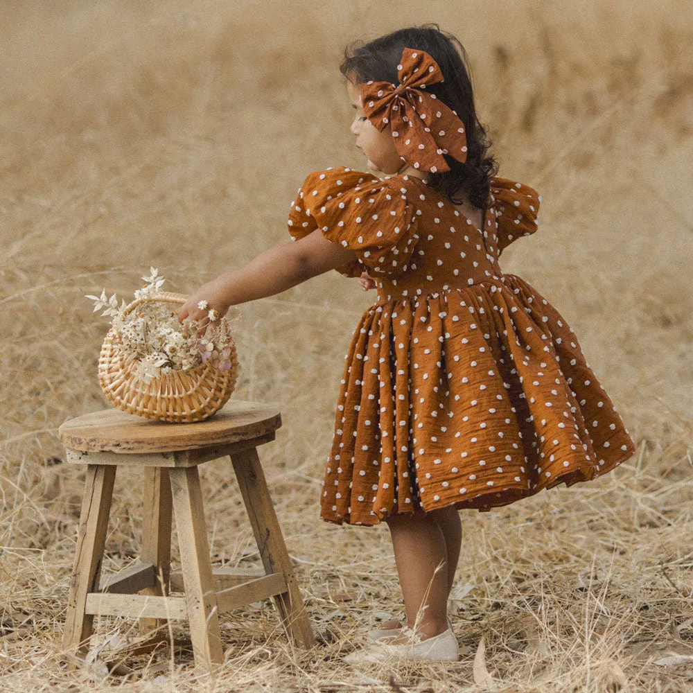 Sofia Dress - Copper - FINAL SALE