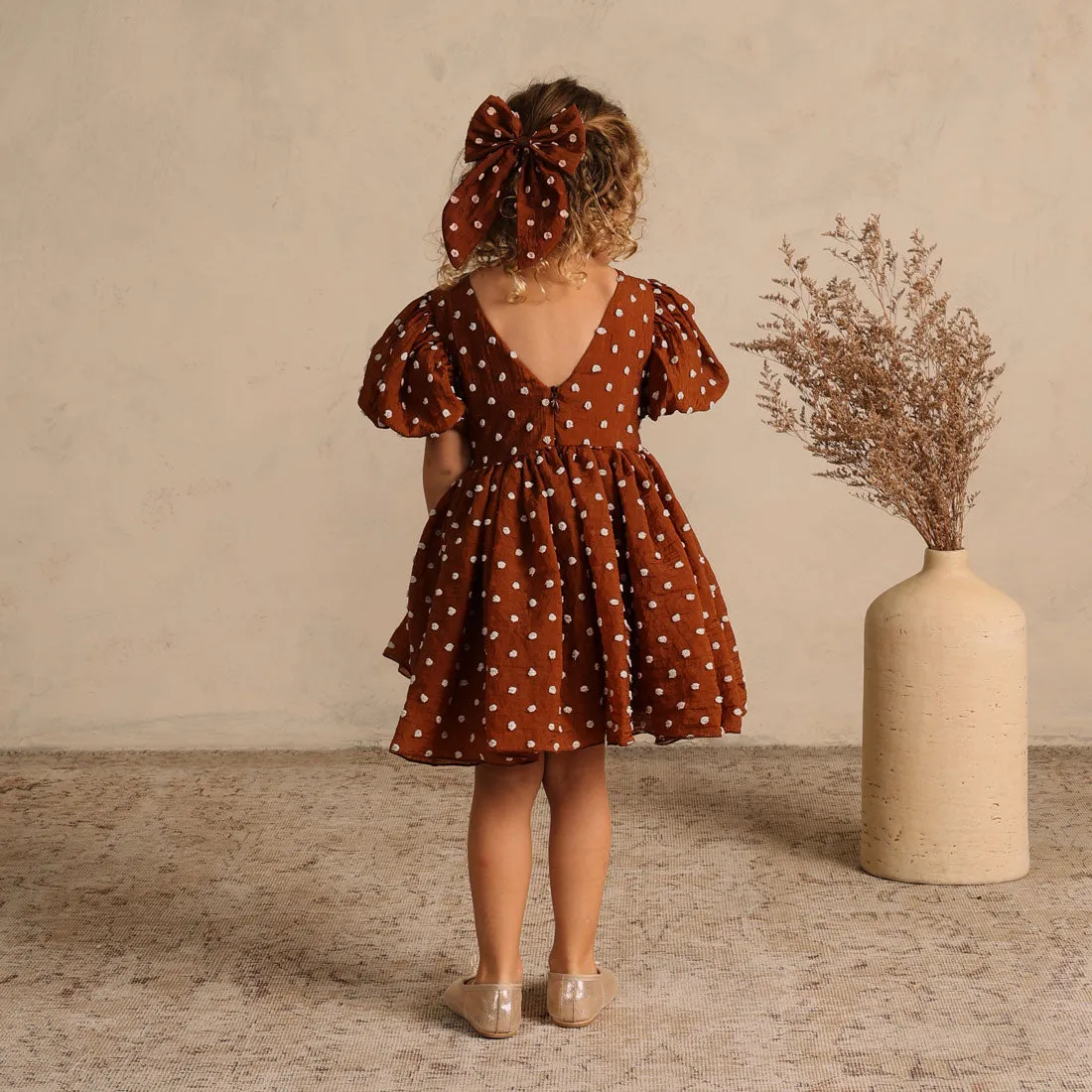 Sofia Dress - Copper - FINAL SALE