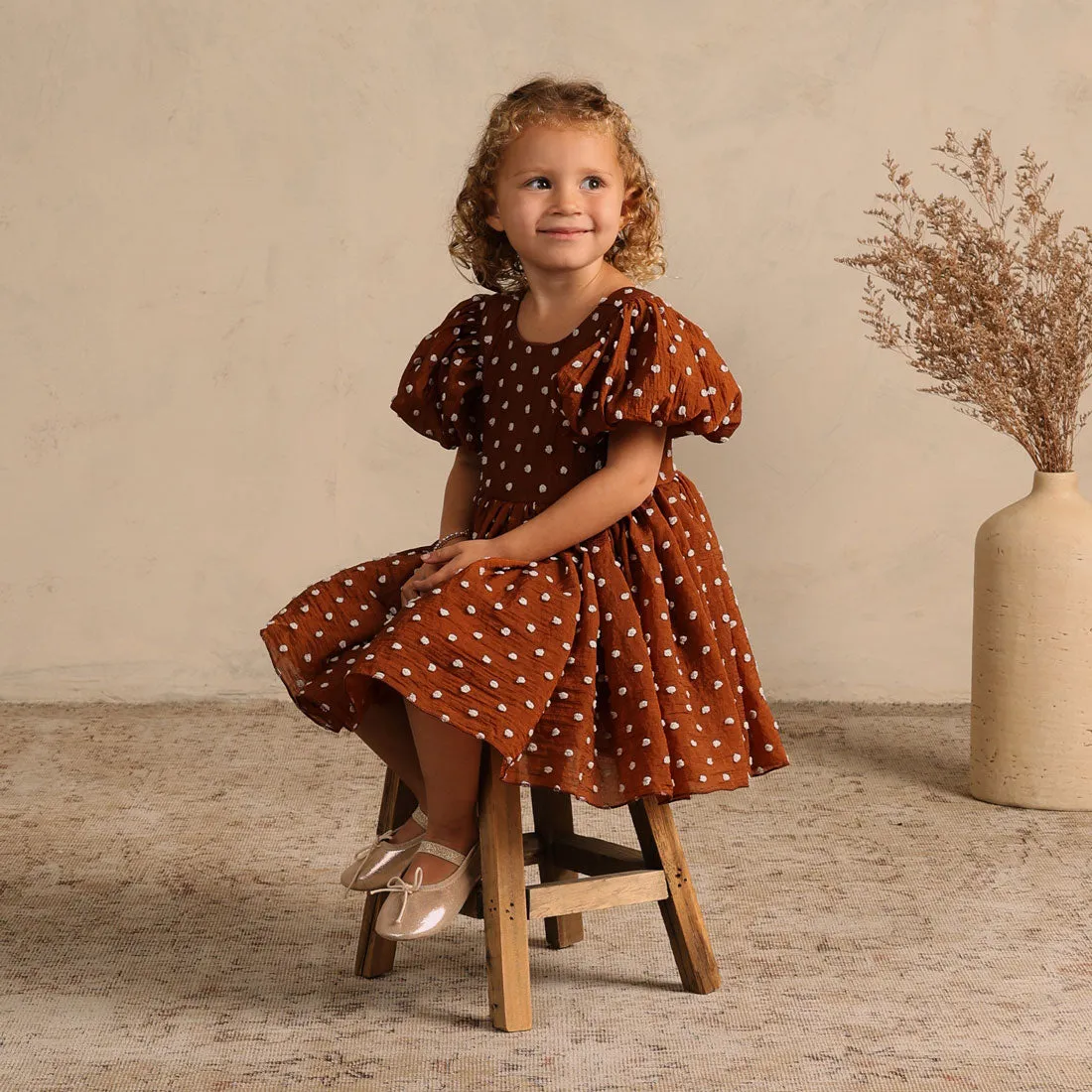 Sofia Dress - Copper - FINAL SALE